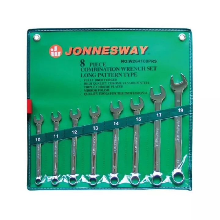 Набор ключей комбинированных удлиненных 10-19мм 8предметов Jonnesway W264108PRS 47376 купить в Муравленко