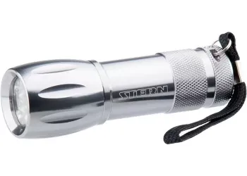 Фонарик светодиодный, алюминиевый корпус, влагозащищённый, 9Led, 3хААА, Stern 90502 купить в Муравленко