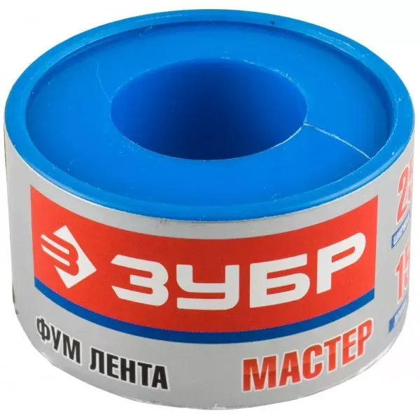 Фумлента ЗУБР "МАСТЕР", плотность 0,40 г/см3, 0,1ммх25ммх15м 12373-25-040 купить в Муравленко