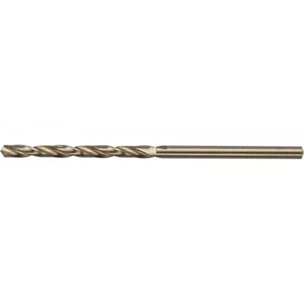 Сверло ЗУБР &quot;ЭКСПЕРТ&quot; КОБАЛЬТ по металлу, цилиндрический хвостовик, быстрорежущая сталь Р6М5К5, класс точн. А1, 2,5х57мм 4-29626-057-2.5 купить в Муравленко