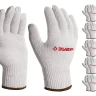ЗУБР ОПТИМА, L-XL, х/б перчатки без покрытия, 10 класс, 10 пар (11446-XL10) купить в Муравленко
