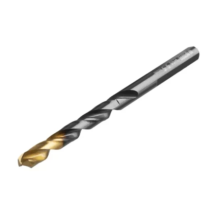 Сверло по металлу, 5,5 мм, HSS-Tin, Golden Tip, 10 шт. Denzel 717214 купить в Муравленко