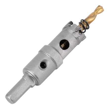 Коронка по металлу твердосплавная, 19 мм Denzel 724001 купить в Муравленко