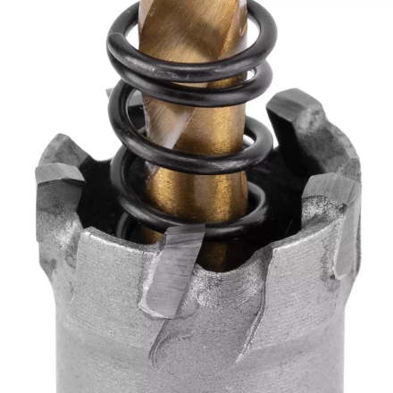 Коронка по металлу твердосплавная, 19 мм Denzel 724001 купить в Муравленко