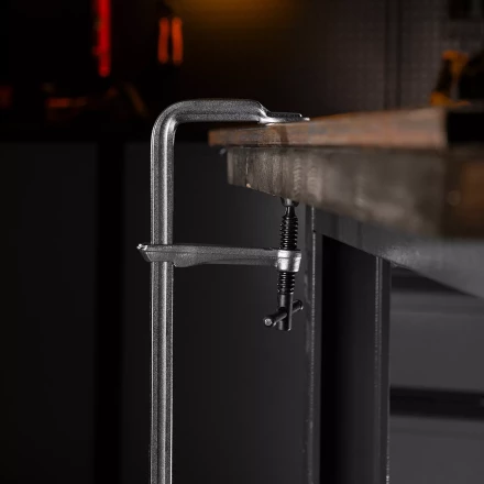 Струбцина F-образная Denzel 20479, 120x600мм, кованая купить в Муравленко