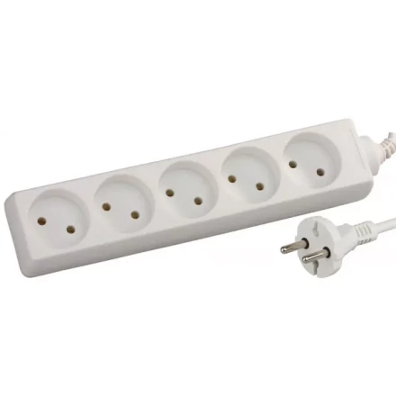 Удлинитель СВЕТОЗАР электрический, 5 гнезд, 5м SV-55050-5 купить в Муравленко