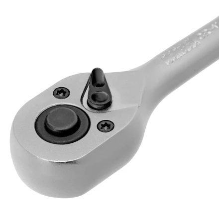 Ключ-трещотка 3/8&quot; Denzel 14032, 90 зубьев, с быстрым сбросом, CrV купить в Муравленко