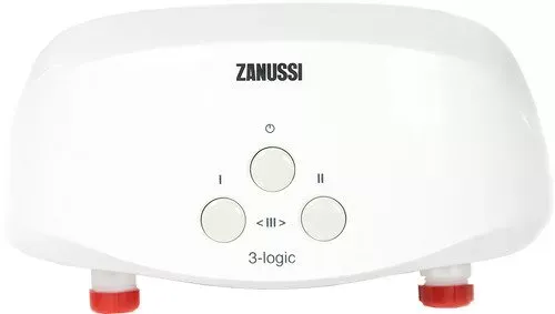 Водонагреватель проточный ZANUSSI 3-logic 55 TS душ и кран купить в Муравленко
