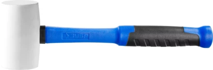 Киянка ЗУБР &quot;ПРОФЕССИОНАЛ&quot; резиновая белая, с фиберглассовой ручкой, 680г 20531-680_z02 купить в Муравленко