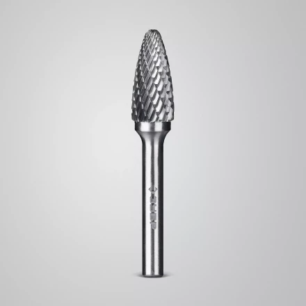 Зубр Твердосплавная борфреза F - парабола с закругленным углом, 12 х 25 мм, радиус 3.0 мм (28805-12-25) купить в Муравленко