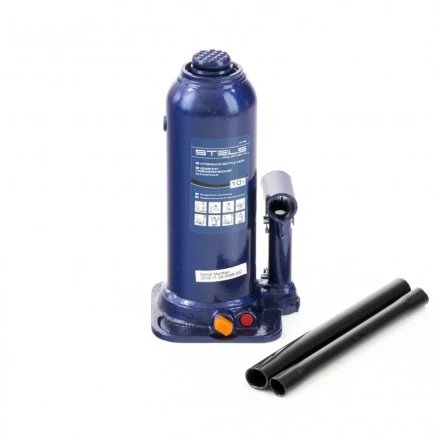 Домкрат гидравлический бутылочный 10 т h подъема 222-447 мм Stels 51166 купить в Муравленко