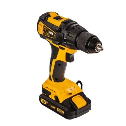 Дрель-шуруповерт аккумуляторная BLDL-IB-18-02 Denzel 26121 купить в Муравленко