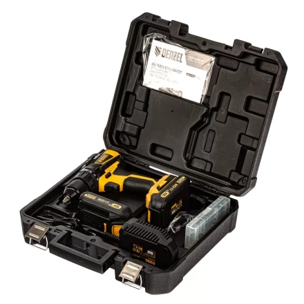 Дрель-шуруповерт аккумуляторная BLDL-IB-18-02 Denzel 26121 купить в Муравленко