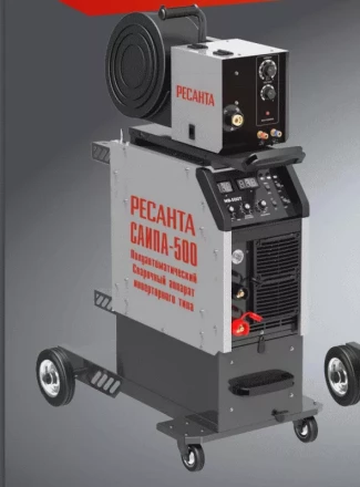 Полуавтоматический сварочный аппарат инверторный Ресанта САИПА-500 купить в Муравленко