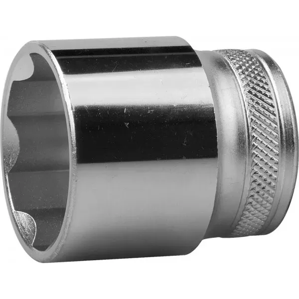 Торцовая головка KRAFTOOL "INDUSTRIE QUALITAT", Cr-V, SUPER-LOCK, хромосатинированная, 1/2", 30 мм 27801-30_z01 купить в Муравленко