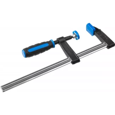 Струбцина ЗУБР &quot;ПРОФЕССИОНАЛ&quot;, тип &quot;F&quot;, двухкомпонентная ручка, стальная закаленная рейка, 50х200мм 32155-050-200 купить в Муравленко