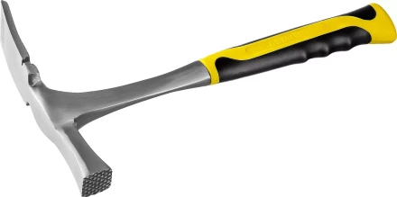 Молоток-кирочка КАМЕНЩИКА STRIKE 600г цельнометаллический, STAYER Professional 20165 20165 купить в Муравленко