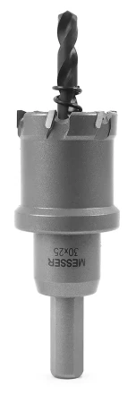 ТСТ коронка MESSER 30X25 с центрирующим сверлом и толкающей пружиной купить в Муравленко