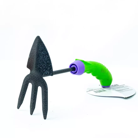 Мотыжка комбинированная Palisad 623778, профиль &quot;лепесток&quot; и 3-зубая, защ. покр, обрез. эргономичная рукоятка купить в Муравленко