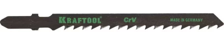 Полотна KRAFTOOL, T111C, для эл/лобзика, Cr-V, по дереву, ДВП, ДСП, грубый рез, EU-хвост., шаг 3мм, 75мм, 5шт 159531-3-S5 купить в Муравленко