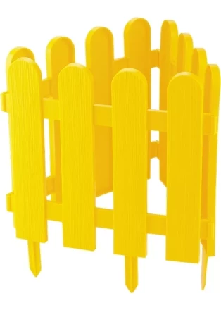 Забор декоративный &quot;Кантри&quot; 29 х 224 см желтый PALISAD 65002 купить в Муравленко