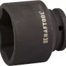 Торцовая головка KRAFTOOL "INDUSTRIE QUALITAT" ударная (3/4"), FLANK, Cr-Mo, фосфатированная, 55 мм 27945-55_z01 купить в Муравленко