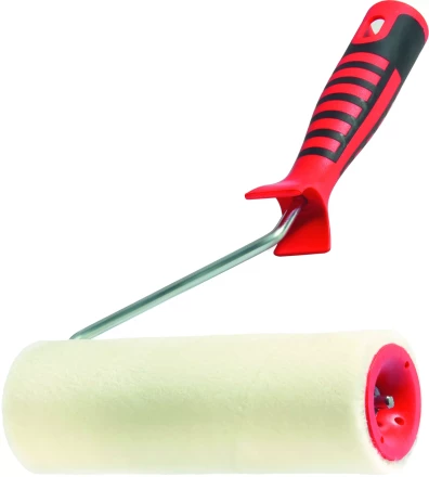 Валик &quot;Велюр&quot; с двухкомпонентной ручкой 250 мм ворс 4 мм D 44 мм шерсть  MATRIX 80663 купить в Муравленко