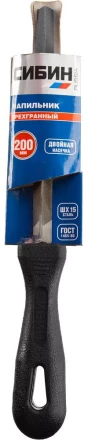 Напильник СИБИН трехгранный с пластиковой рукояткой, 200мм 16703-20 купить в Муравленко