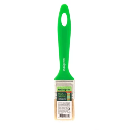 Кисть флейцевая &quot;Эксперт&quot;, 35 x 8, натуральная щетина, пластиковая ручка Сибртех 83307 купить в Муравленко