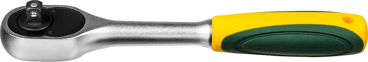 Трещотка для торцовых головок KRAFTOOL "EXPERT", Сr-V сталь, 72 зубца, 1/4" 27791-1/4_z02 купить в Муравленко