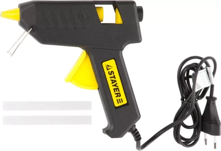 Пистолет STAYER &quot;PROFI&quot; клеевой (термоклеящий), электрический, 40Вт/220В, 11мм 0680-11_z01 купить в Муравленко