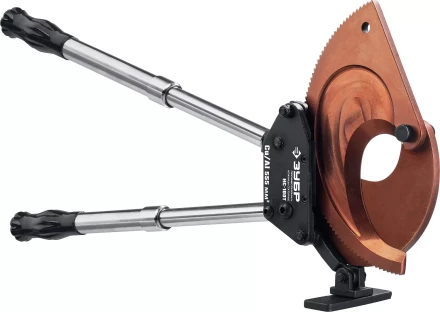 ЗУБР НС-100T, d 100мм, 270 - 440 мм, секторные ножницы, Профессионал (23353-100) купить в Муравленко