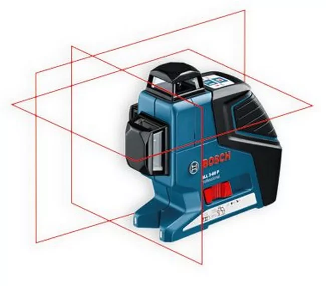 Лазерный нивелир BOSCH GLL 3-80 P со штативом купить в Муравленко