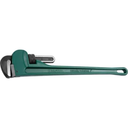 Ключ KRAFTOOL трубный, разводной, быстрозажимной, тип &quot;RIGIT&quot;, Cr-Mo губки, высокотехнологичный Al корпус, цельнокованный, 3&quot;/600мм 2728-60_z01 купить в Муравленко