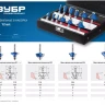 ЗУБР 12 шт, набор профильных фрез по дереву, Профессионал (28796-H12) купить в Муравленко