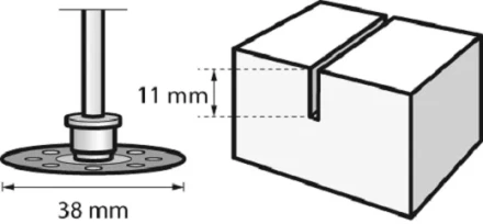 Диск алмазный отрезной SPEED CLIC SC545 38 мм Dremel купить в Муравленко