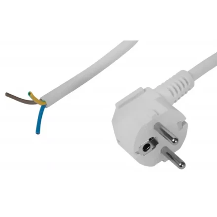 Шнур СВЕТОЗАР с вилкой соединительный для электроприборов, 3 м, 3600 Вт, 3*0.75кв.мм SV-55143-3 купить в Муравленко