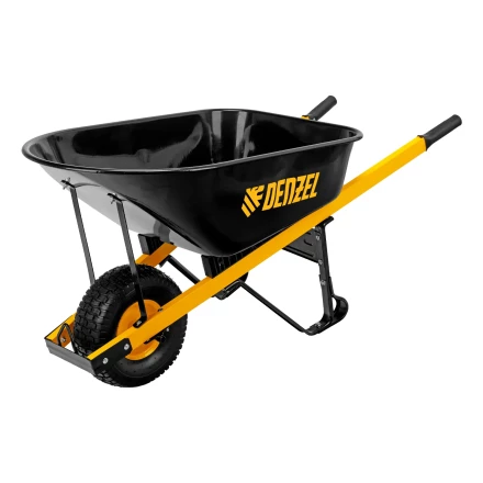 Тачка садово-строительная усиленная DENZEL 68999 одноколесная купить в Муравленко