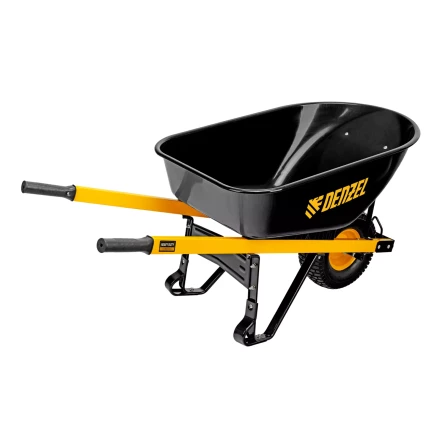 Тачка садово-строительная усиленная DENZEL 68999 одноколесная купить в Муравленко