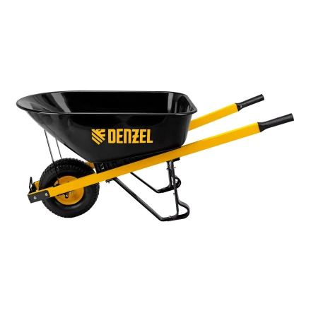 Тачка садово-строительная усиленная DENZEL 68999 одноколесная купить в Муравленко