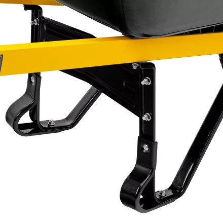 Тачка садово-строительная усиленная DENZEL 68999 одноколесная купить в Муравленко