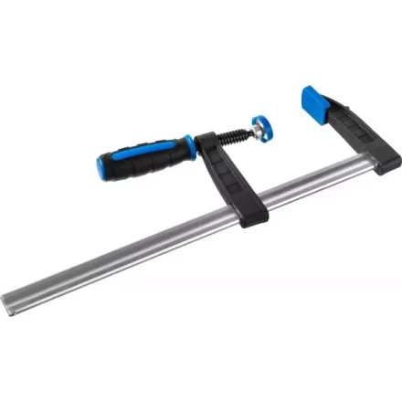 Струбцина ЗУБР "ПРОФЕССИОНАЛ", тип "F", двухкомпонентная ручка, стальная закаленная рейка, 80х300мм 32155-080-300 купить в Муравленко