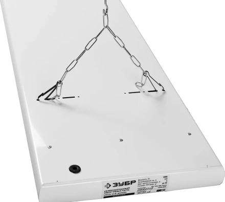 Обогреватель ЗУБР &quot;МАСТЕР&quot; инфракрасный, рифлёная панель, потолочный, закрытого типа, ТЭН, 2,0кВт, 3,0 м, 220В ИКО-К3-2000 купить в Муравленко