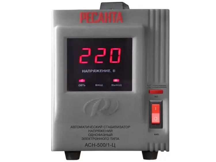Стабилизатор РЕСАНТА АСН-500/1-Ц купить в Муравленко