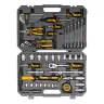 Набор инструментов Denzel 15801, 1/2", 1/4", CrV, S2, пластиковый кейс, 64 предмета купить в Муравленко