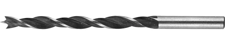 Сверло спиральное по дереву "M-type", М-образная заточка, сталь HCS, STAYER Professional 2942-085-05, d=5мм 2942-085-05_z01 купить в Муравленко