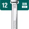 Ключи комбинированные KRAFTOOL, Cr-V, DIN 3113 27079-12 купить в Муравленко