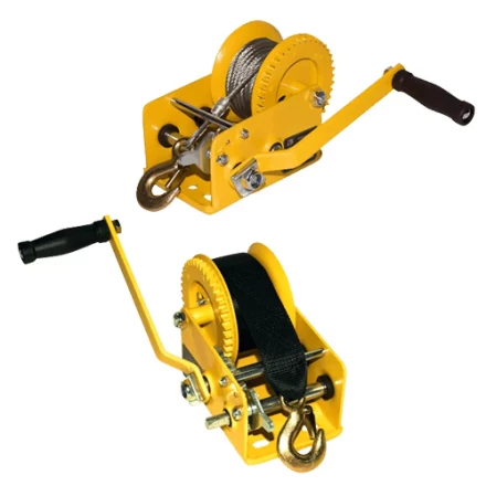 Лебедка ручная барабанная Magnus-Profi LRB-1100, 1100 кг, лента 10 м купить в Муравленко