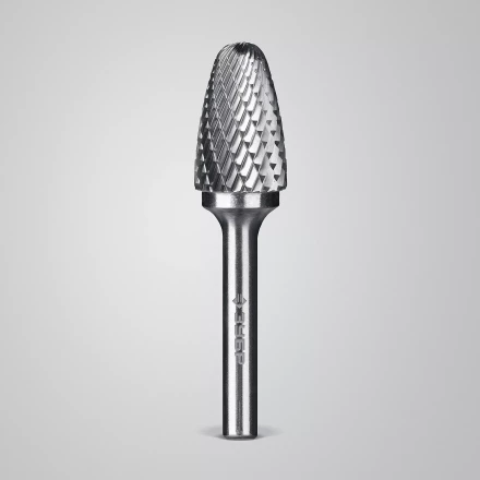 Зубр Твердосплавная борфреза F - парабола с закругленным углом, 16 х 25 мм, радиус 4.0 мм (28805-16-25) купить в Муравленко