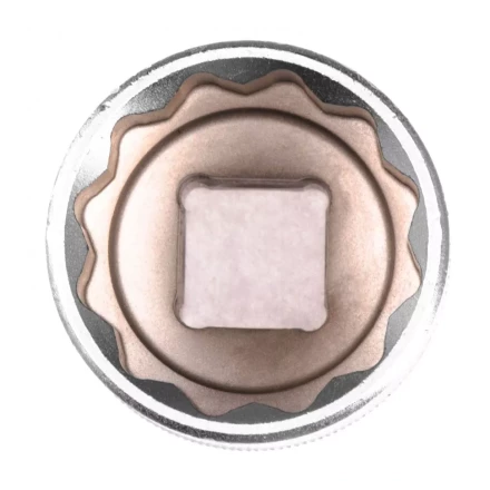 Головка торцевая 30 мм двенадцатигранная CrV под квадрат 1/2 хромированная Stels 13673 купить в Муравленко